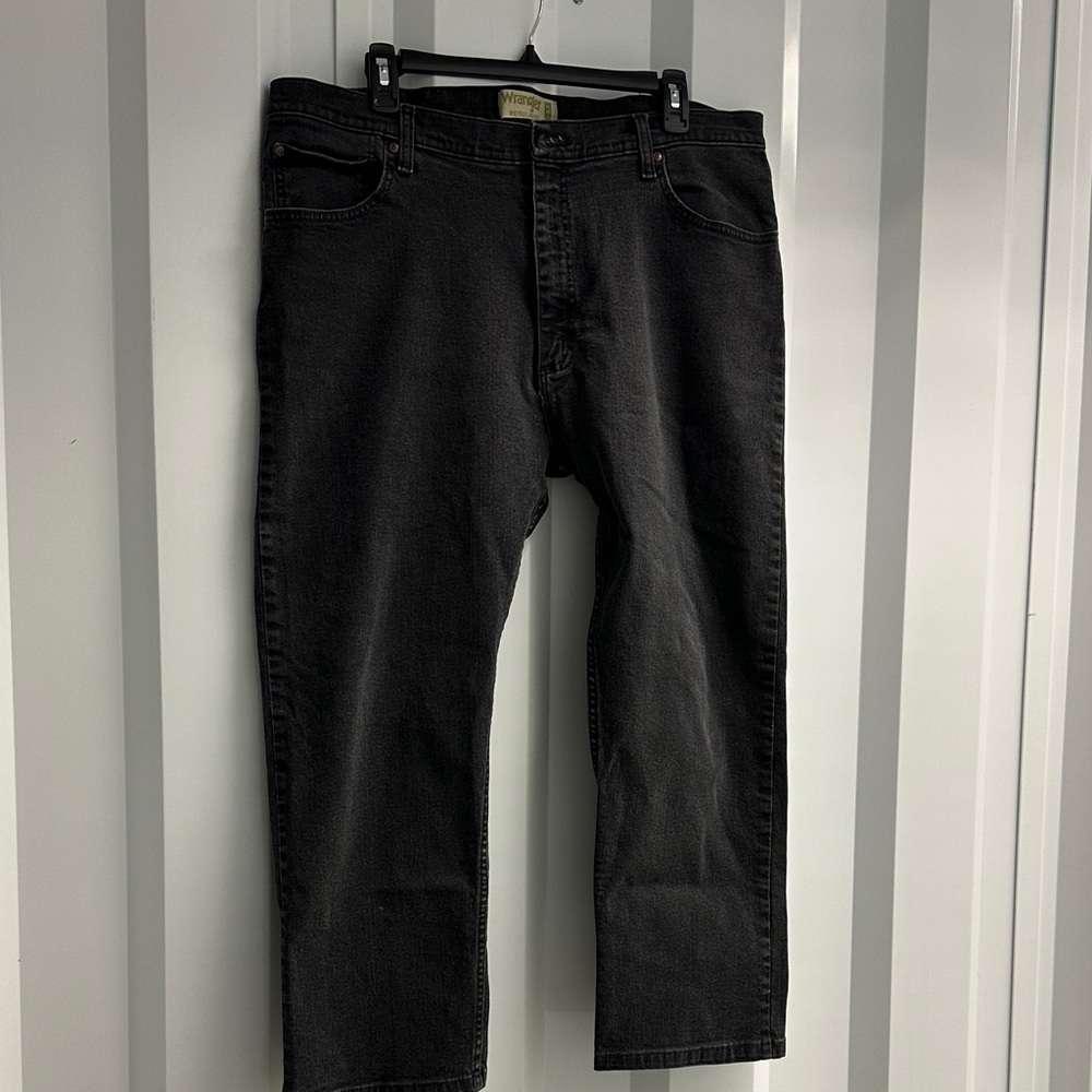 Wrangler Men's black Relaxed Jeans 38 X 30